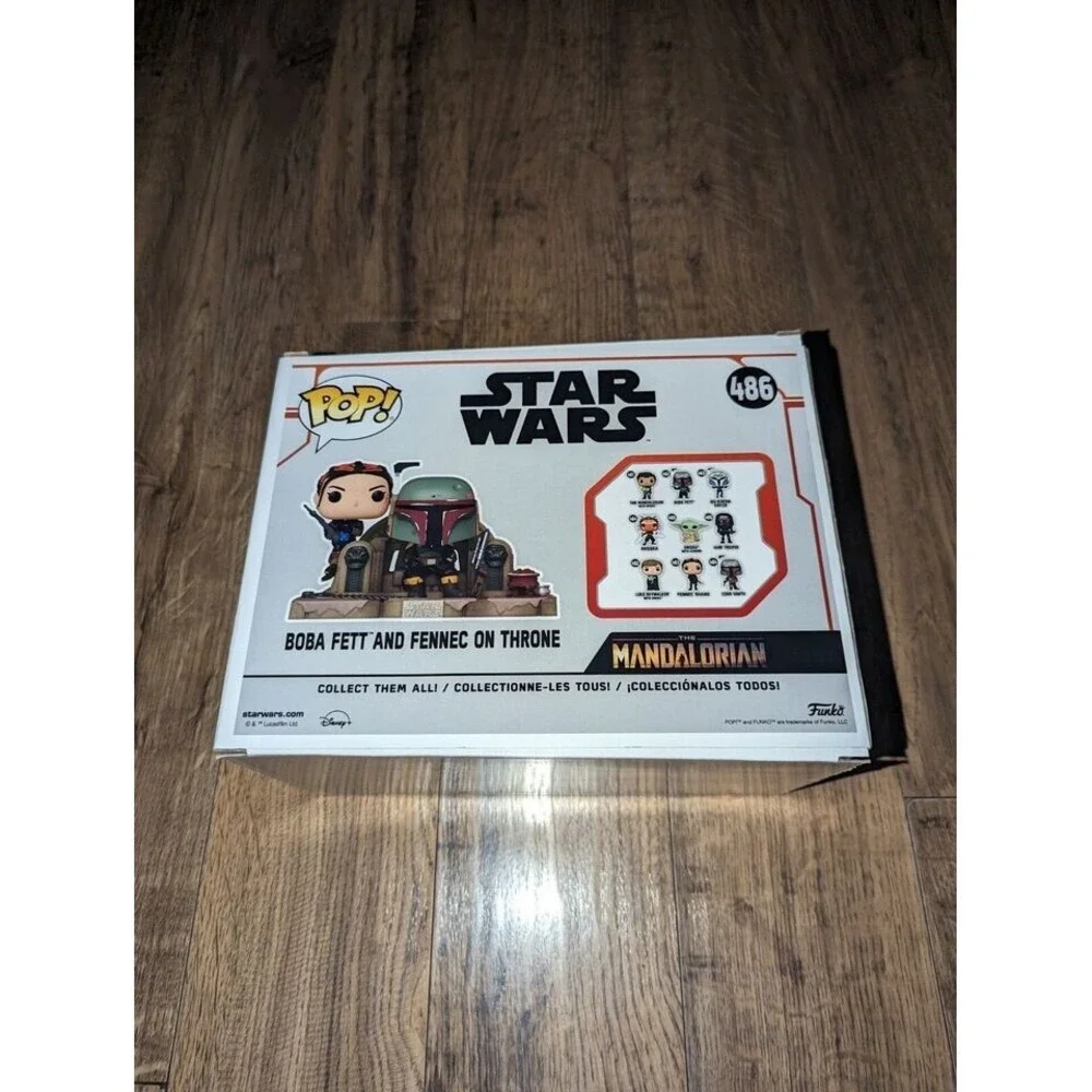Funko Pop! Moments: Star Wars - Boba Fett and Fennec on Throne #486‎